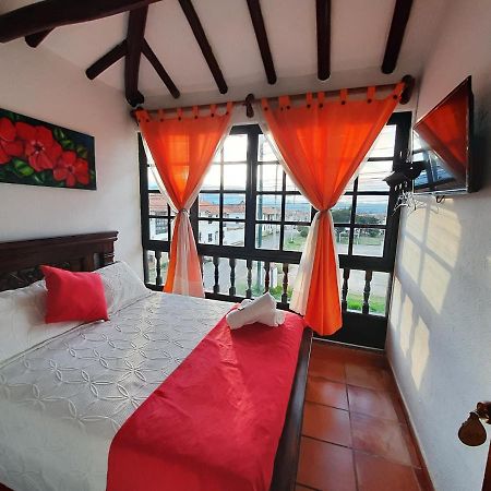 Aparta Hotel El Refugio De Maria Villa de Leyva Ngoại thất bức ảnh