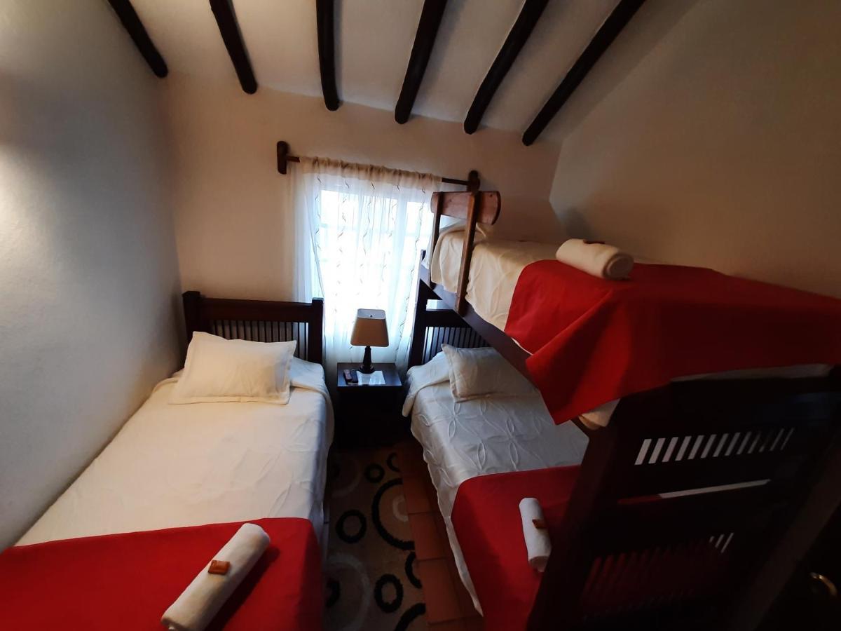 Aparta Hotel El Refugio De Maria Villa de Leyva Ngoại thất bức ảnh