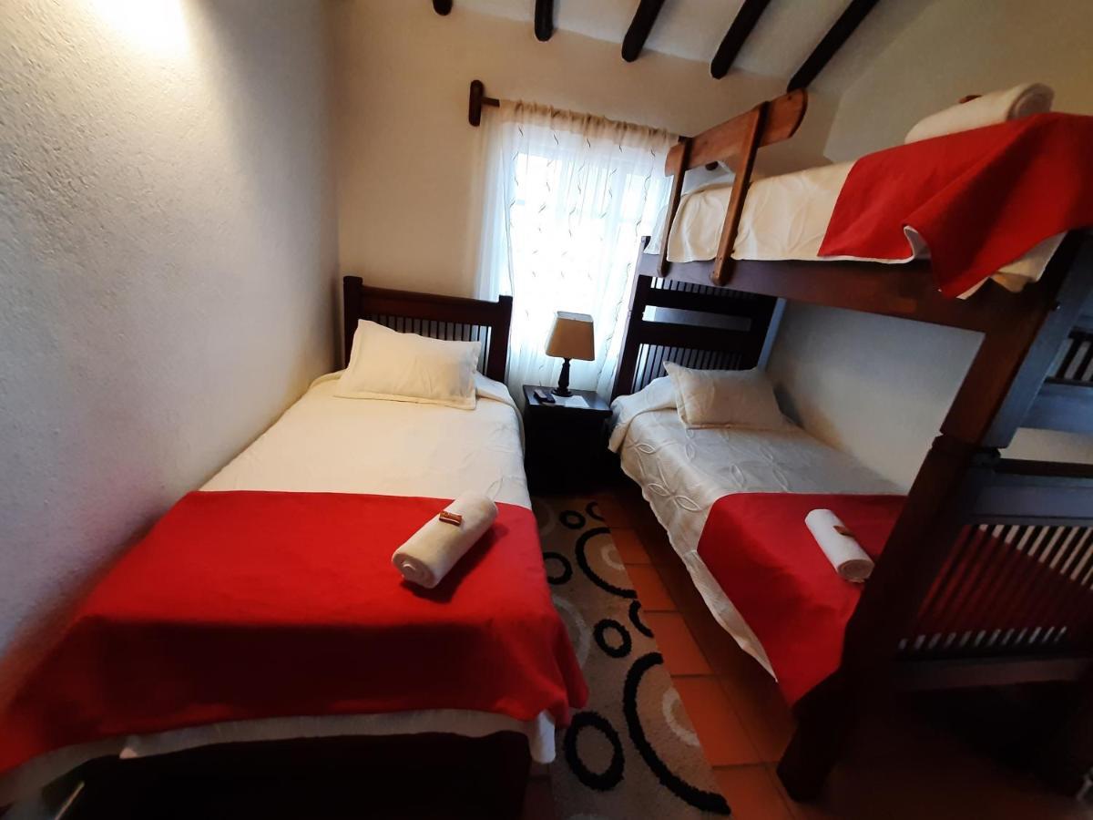 Aparta Hotel El Refugio De Maria Villa de Leyva Ngoại thất bức ảnh