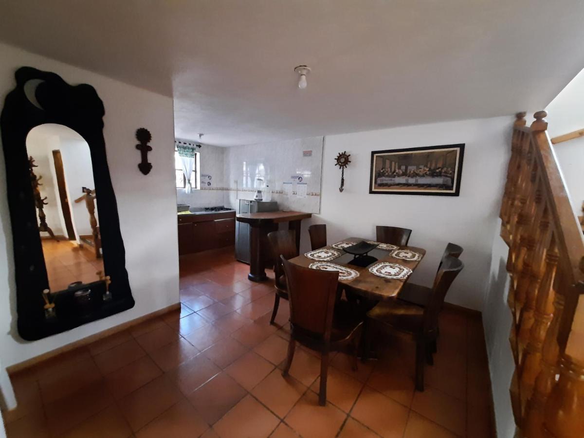 Aparta Hotel El Refugio De Maria Villa de Leyva Ngoại thất bức ảnh