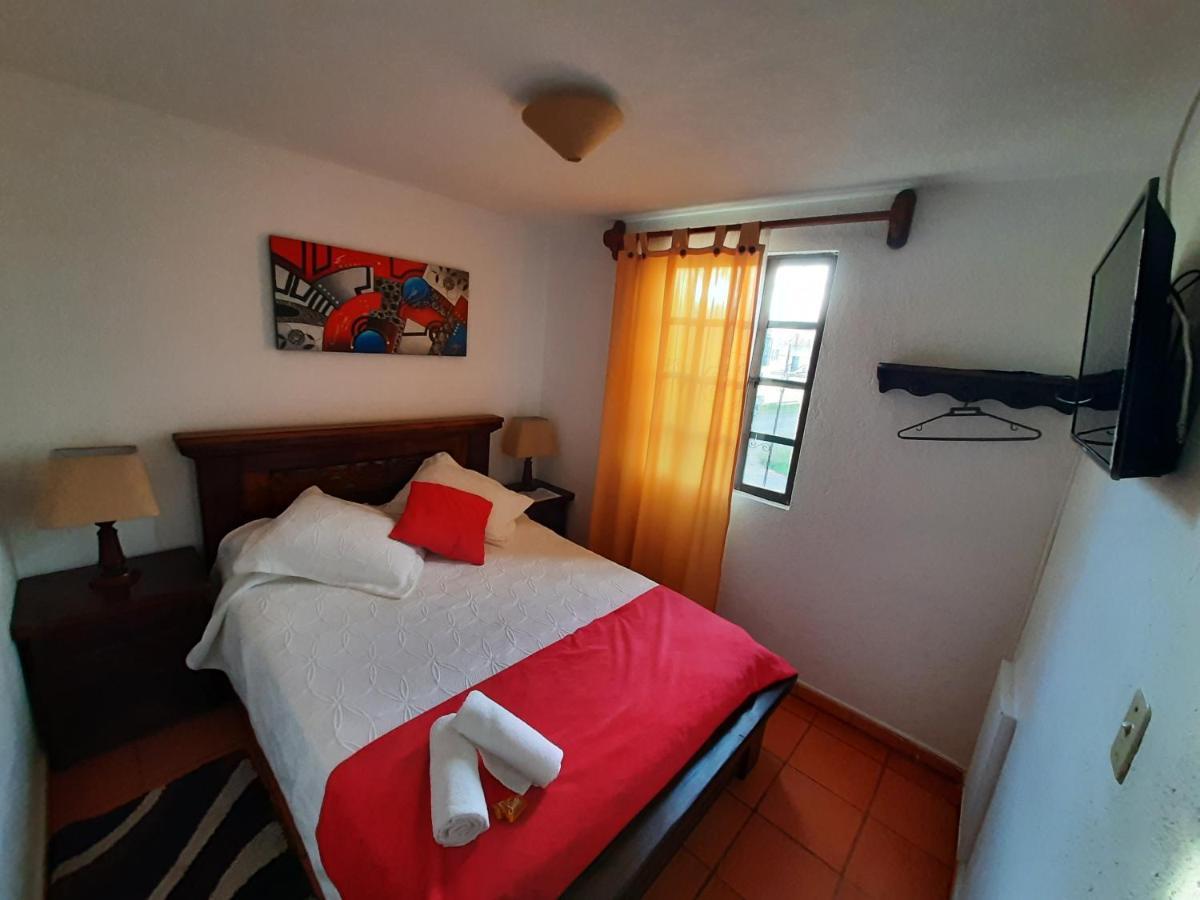 Aparta Hotel El Refugio De Maria Villa de Leyva Ngoại thất bức ảnh