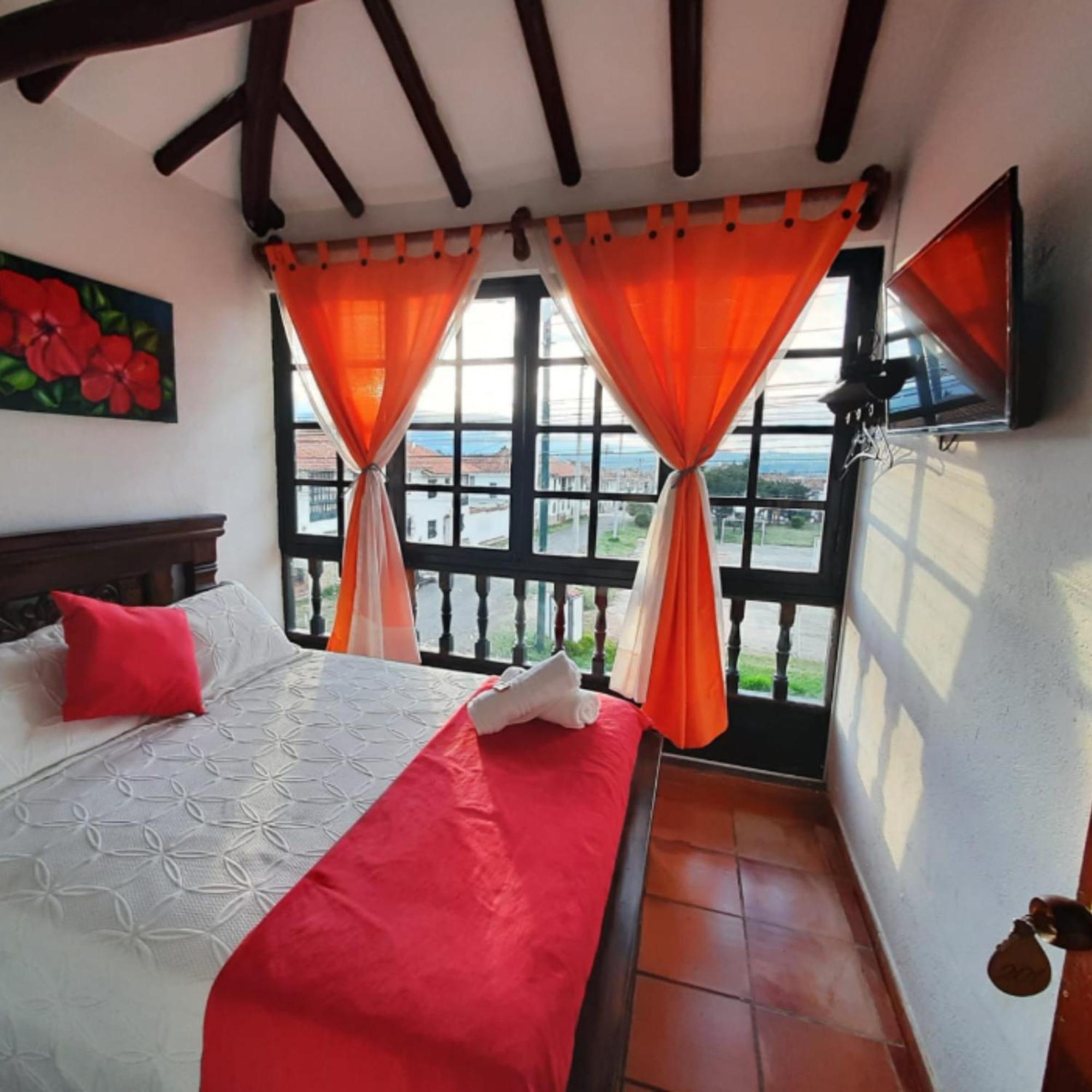 Aparta Hotel El Refugio De Maria Villa de Leyva Ngoại thất bức ảnh
