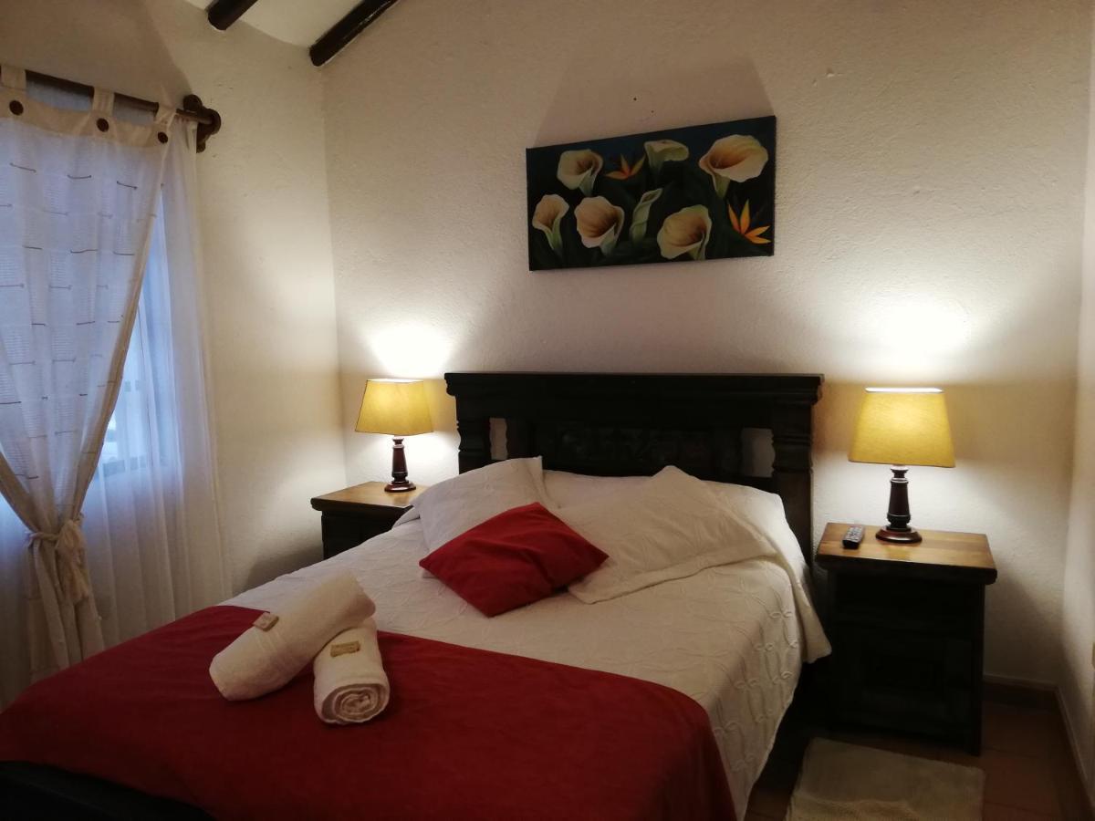 Aparta Hotel El Refugio De Maria Villa de Leyva Ngoại thất bức ảnh